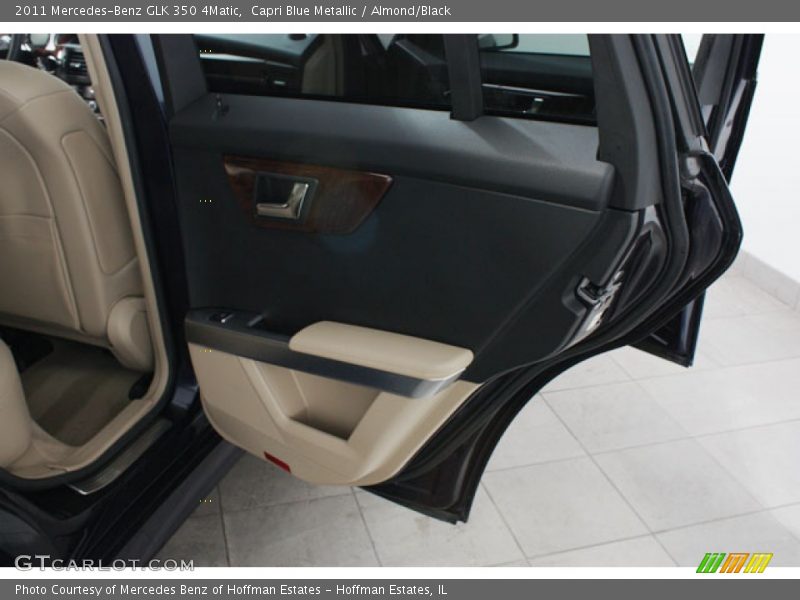 Capri Blue Metallic / Almond/Black 2011 Mercedes-Benz GLK 350 4Matic