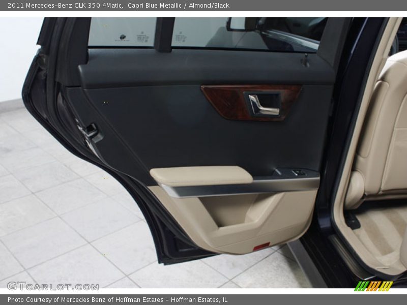 Capri Blue Metallic / Almond/Black 2011 Mercedes-Benz GLK 350 4Matic