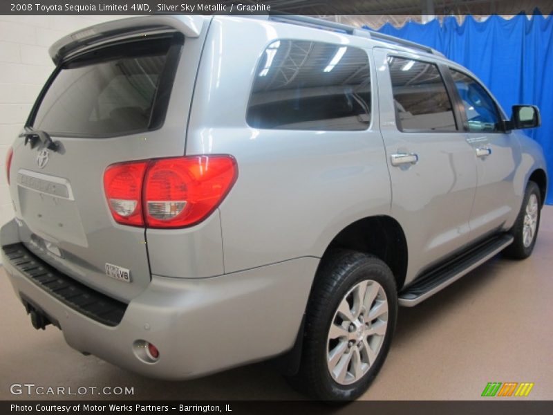 Silver Sky Metallic / Graphite 2008 Toyota Sequoia Limited 4WD