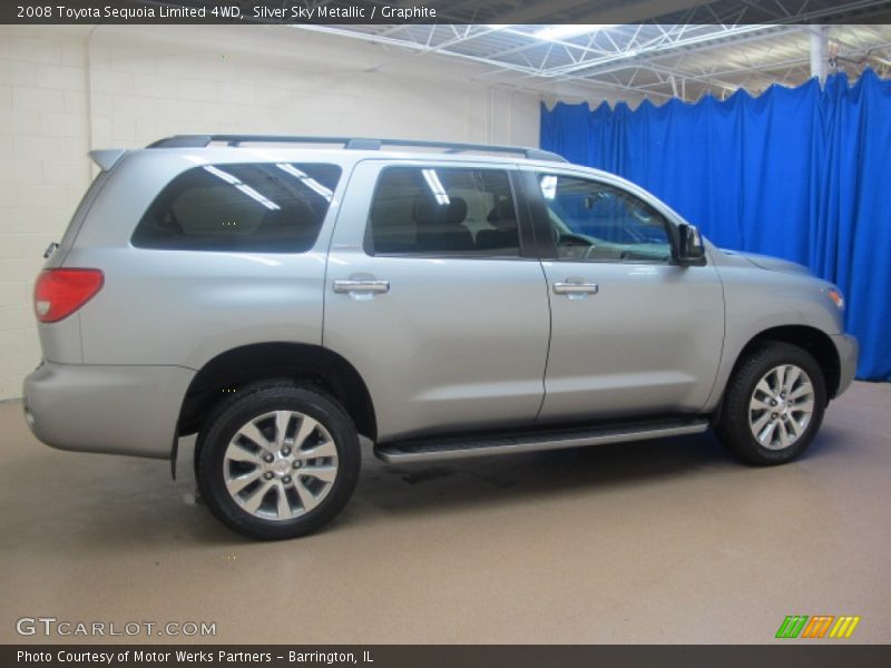 Silver Sky Metallic / Graphite 2008 Toyota Sequoia Limited 4WD