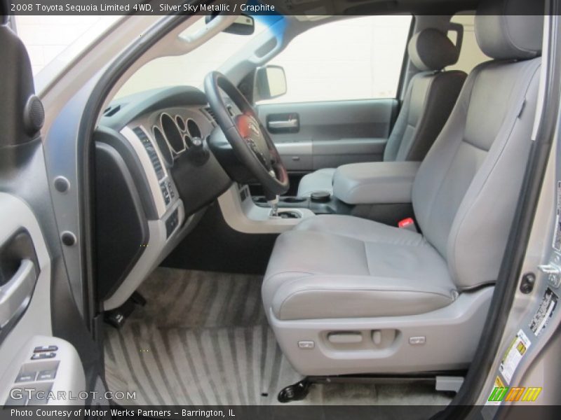 Silver Sky Metallic / Graphite 2008 Toyota Sequoia Limited 4WD