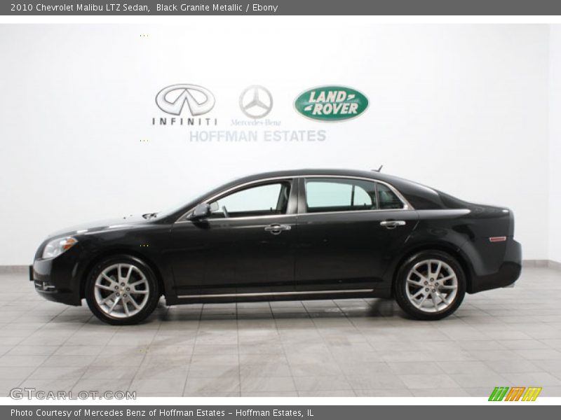 Black Granite Metallic / Ebony 2010 Chevrolet Malibu LTZ Sedan