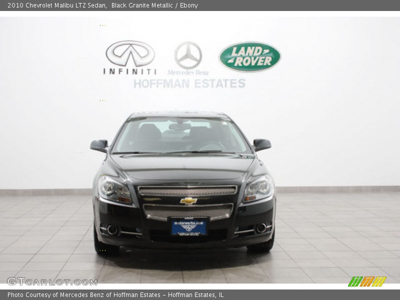 Black Granite Metallic / Ebony 2010 Chevrolet Malibu LTZ Sedan