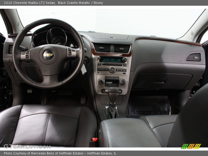 Black Granite Metallic / Ebony 2010 Chevrolet Malibu LTZ Sedan