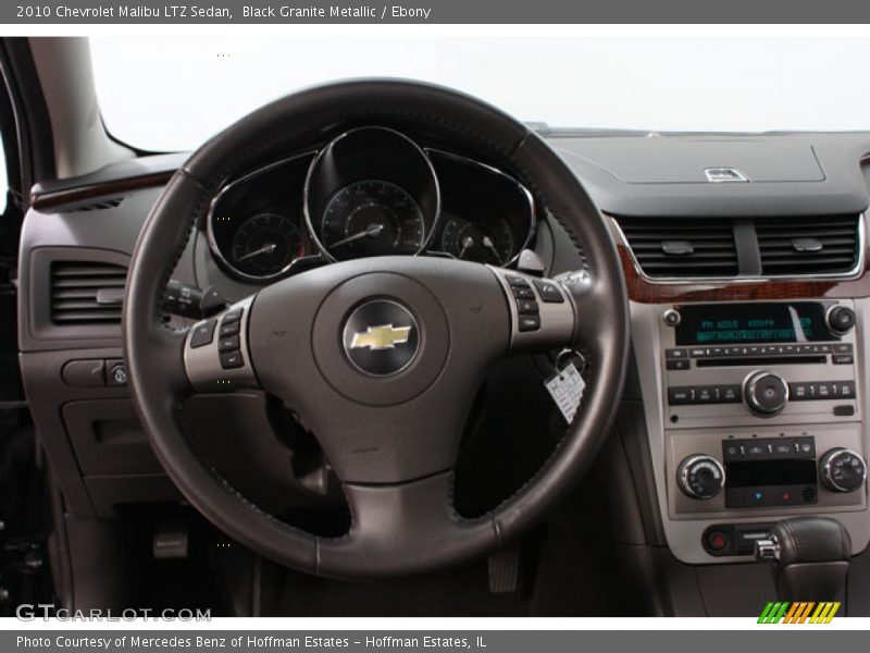Black Granite Metallic / Ebony 2010 Chevrolet Malibu LTZ Sedan