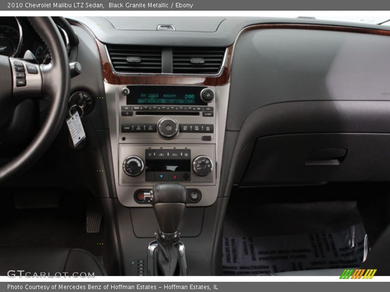 Black Granite Metallic / Ebony 2010 Chevrolet Malibu LTZ Sedan