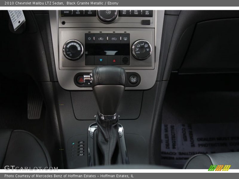 Black Granite Metallic / Ebony 2010 Chevrolet Malibu LTZ Sedan