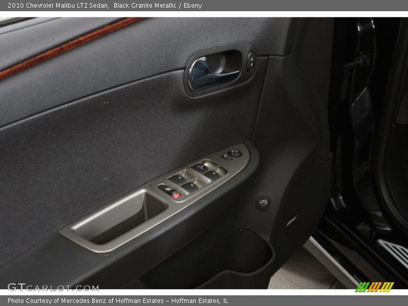 Black Granite Metallic / Ebony 2010 Chevrolet Malibu LTZ Sedan