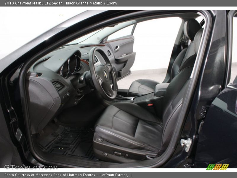 Black Granite Metallic / Ebony 2010 Chevrolet Malibu LTZ Sedan