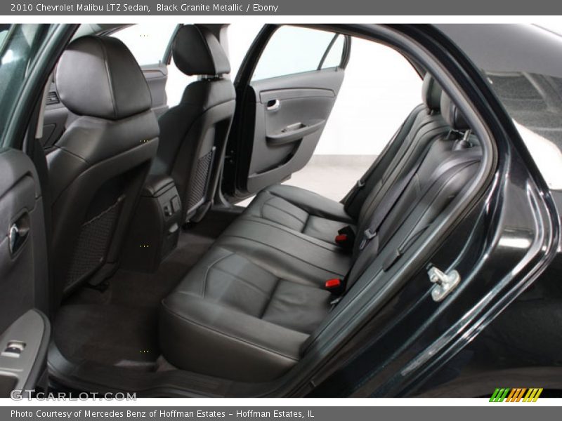 Black Granite Metallic / Ebony 2010 Chevrolet Malibu LTZ Sedan