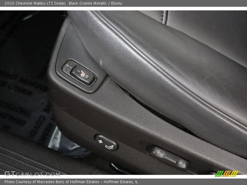 Black Granite Metallic / Ebony 2010 Chevrolet Malibu LTZ Sedan