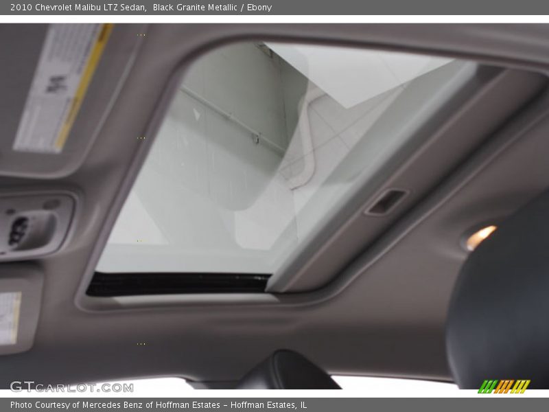 Black Granite Metallic / Ebony 2010 Chevrolet Malibu LTZ Sedan