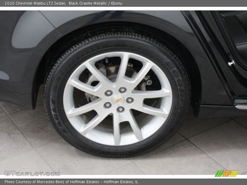 Black Granite Metallic / Ebony 2010 Chevrolet Malibu LTZ Sedan