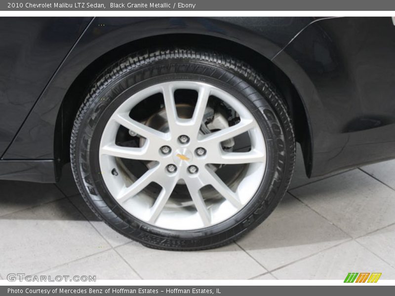 Black Granite Metallic / Ebony 2010 Chevrolet Malibu LTZ Sedan