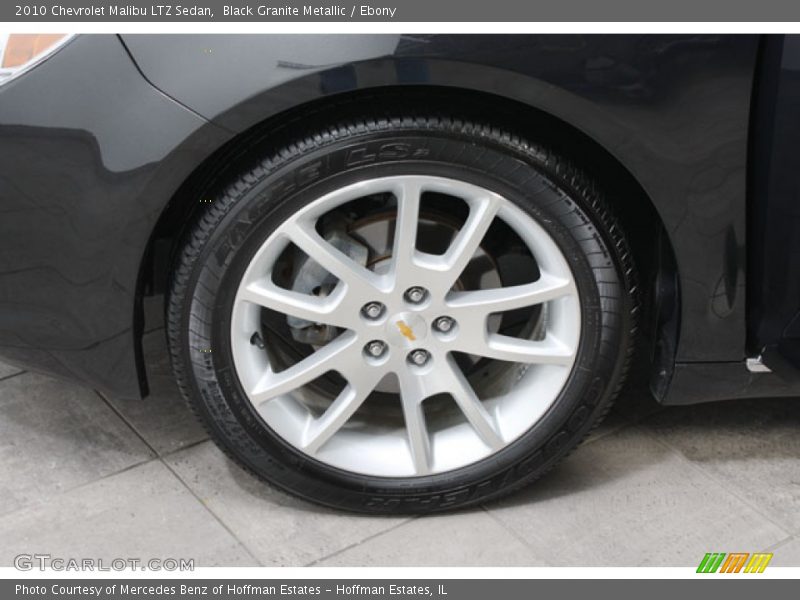 Black Granite Metallic / Ebony 2010 Chevrolet Malibu LTZ Sedan