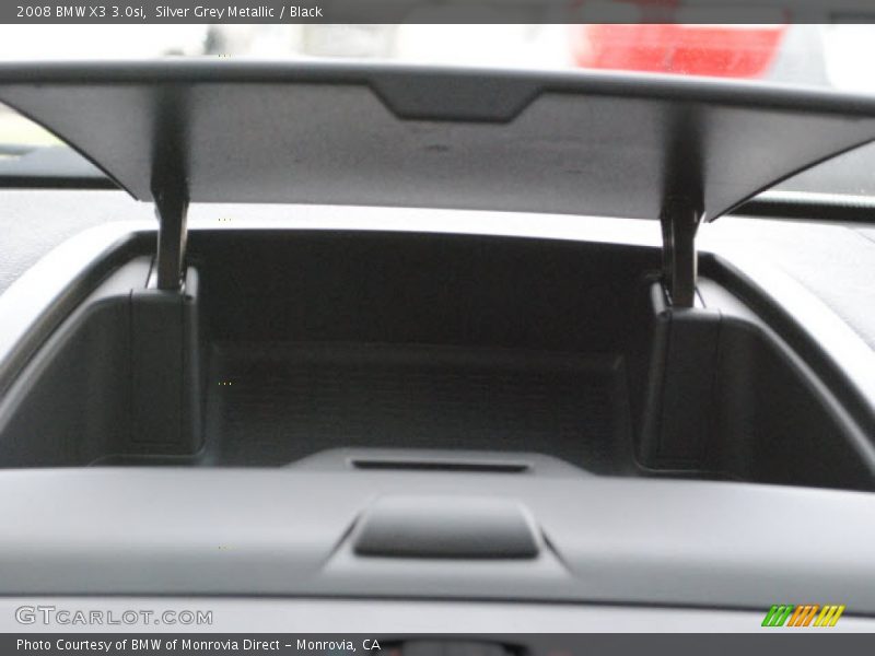 Silver Grey Metallic / Black 2008 BMW X3 3.0si