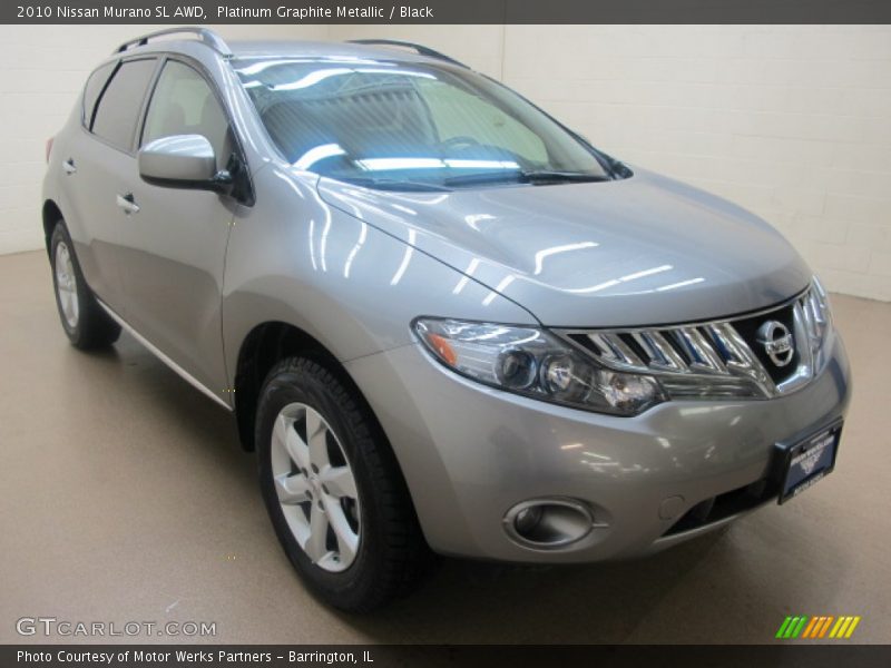 Platinum Graphite Metallic / Black 2010 Nissan Murano SL AWD