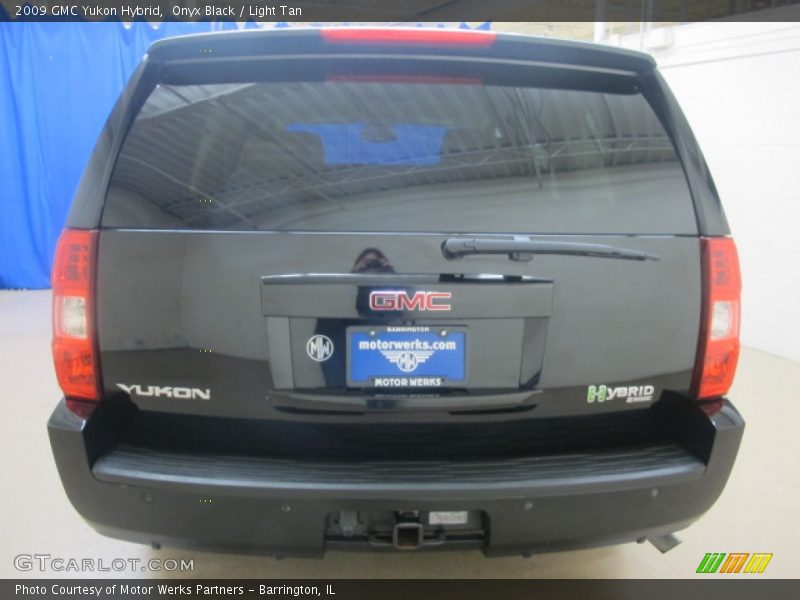 Onyx Black / Light Tan 2009 GMC Yukon Hybrid