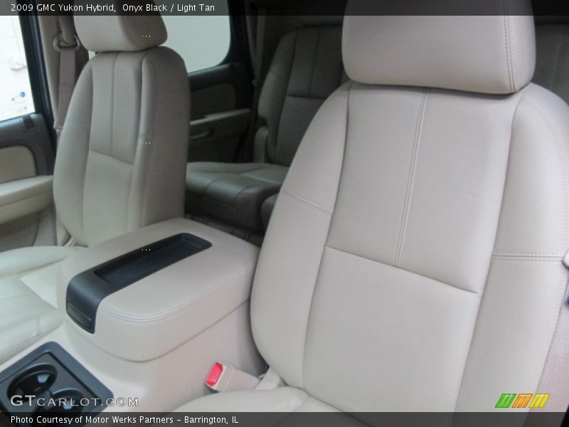 Onyx Black / Light Tan 2009 GMC Yukon Hybrid