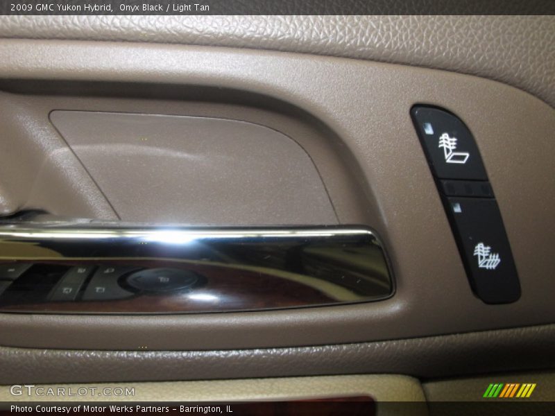 Onyx Black / Light Tan 2009 GMC Yukon Hybrid