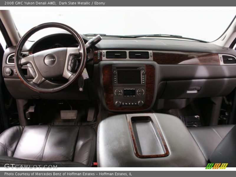 Dark Slate Metallic / Ebony 2008 GMC Yukon Denali AWD