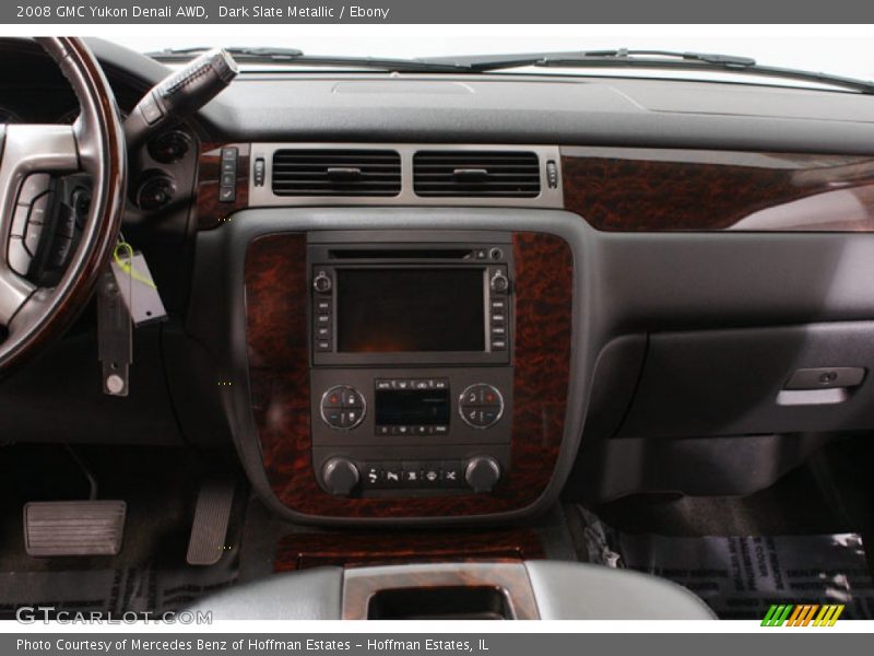 Dark Slate Metallic / Ebony 2008 GMC Yukon Denali AWD