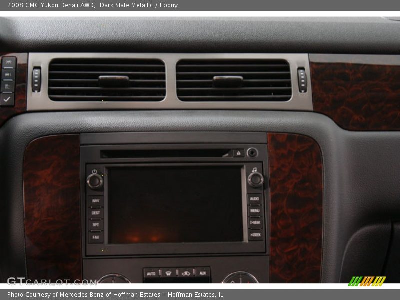 Dark Slate Metallic / Ebony 2008 GMC Yukon Denali AWD