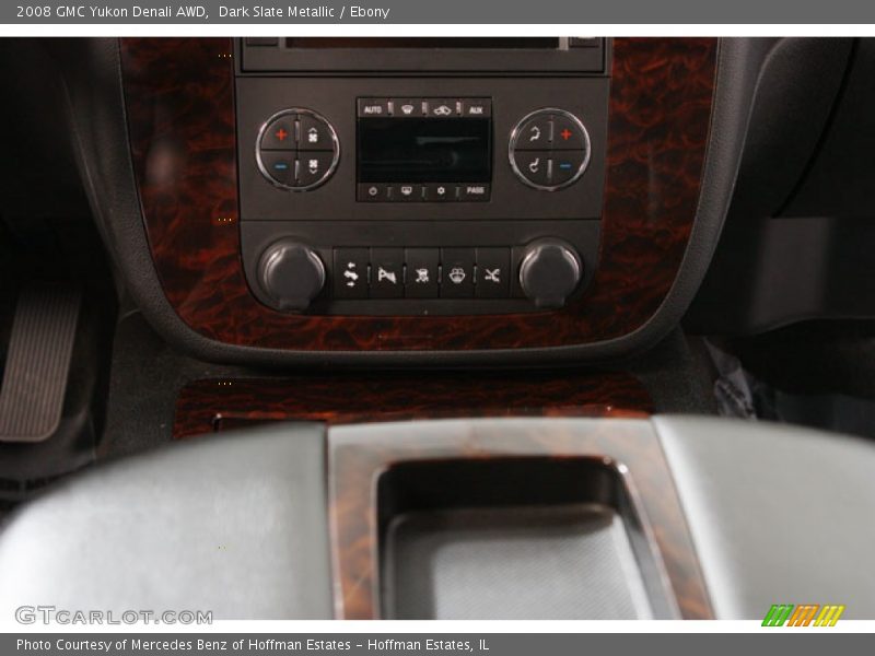 Dark Slate Metallic / Ebony 2008 GMC Yukon Denali AWD