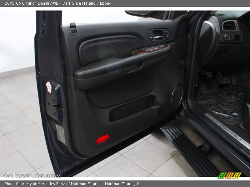 Dark Slate Metallic / Ebony 2008 GMC Yukon Denali AWD