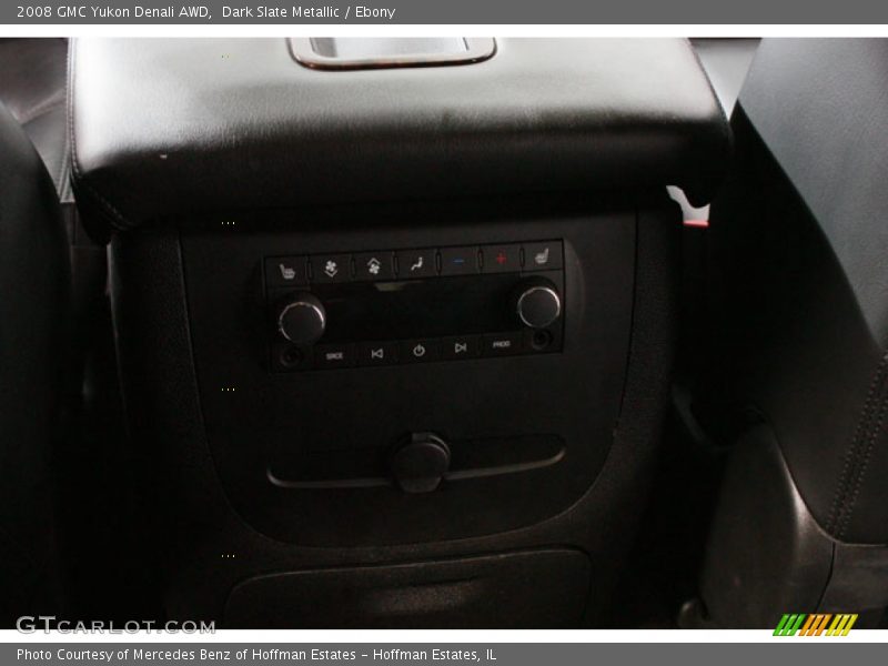 Dark Slate Metallic / Ebony 2008 GMC Yukon Denali AWD