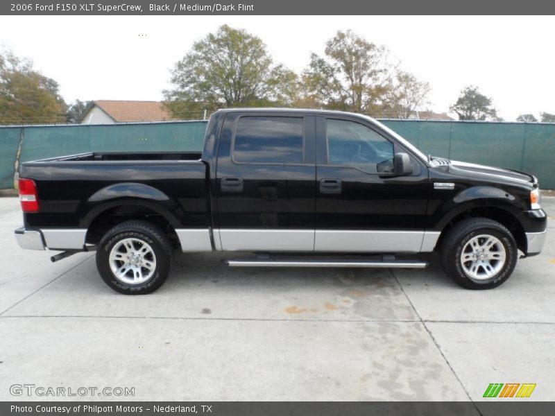 Black / Medium/Dark Flint 2006 Ford F150 XLT SuperCrew