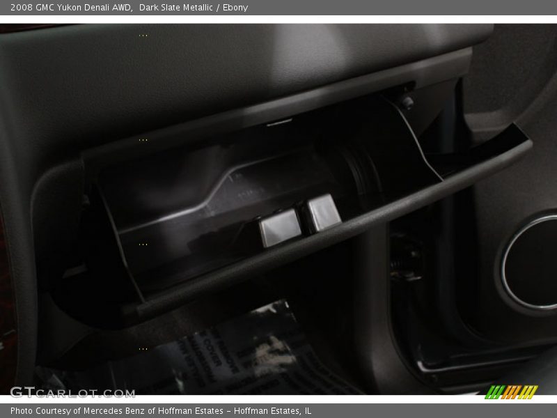 Dark Slate Metallic / Ebony 2008 GMC Yukon Denali AWD