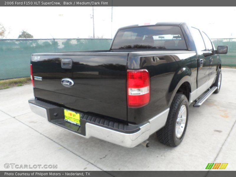 Black / Medium/Dark Flint 2006 Ford F150 XLT SuperCrew