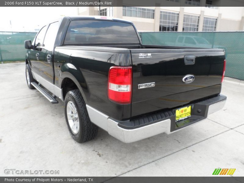 Black / Medium/Dark Flint 2006 Ford F150 XLT SuperCrew