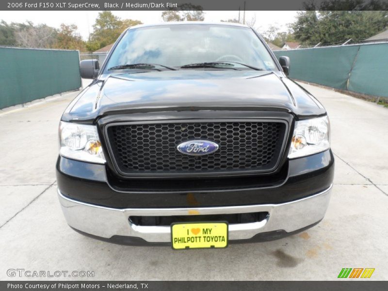 Black / Medium/Dark Flint 2006 Ford F150 XLT SuperCrew