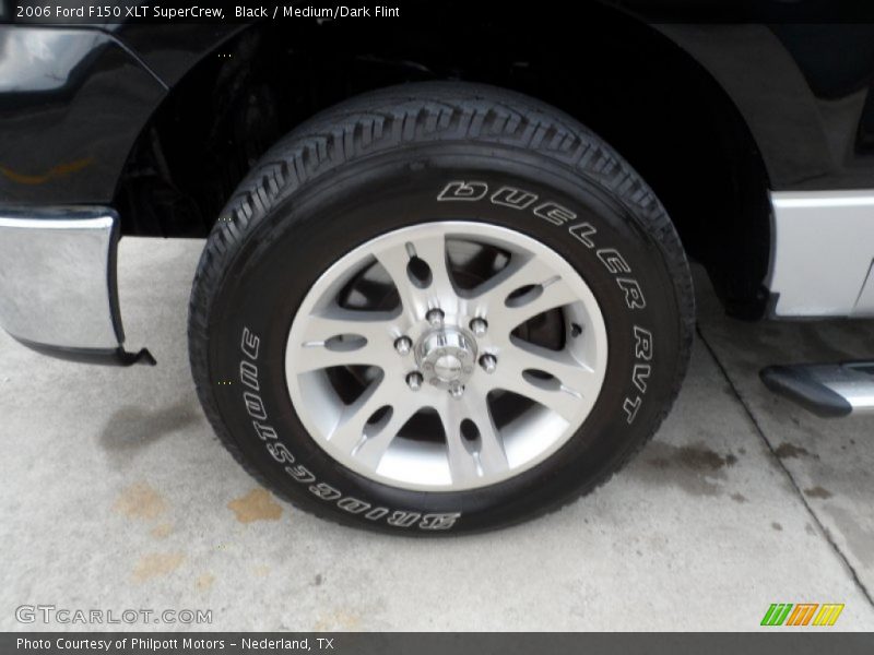 Black / Medium/Dark Flint 2006 Ford F150 XLT SuperCrew