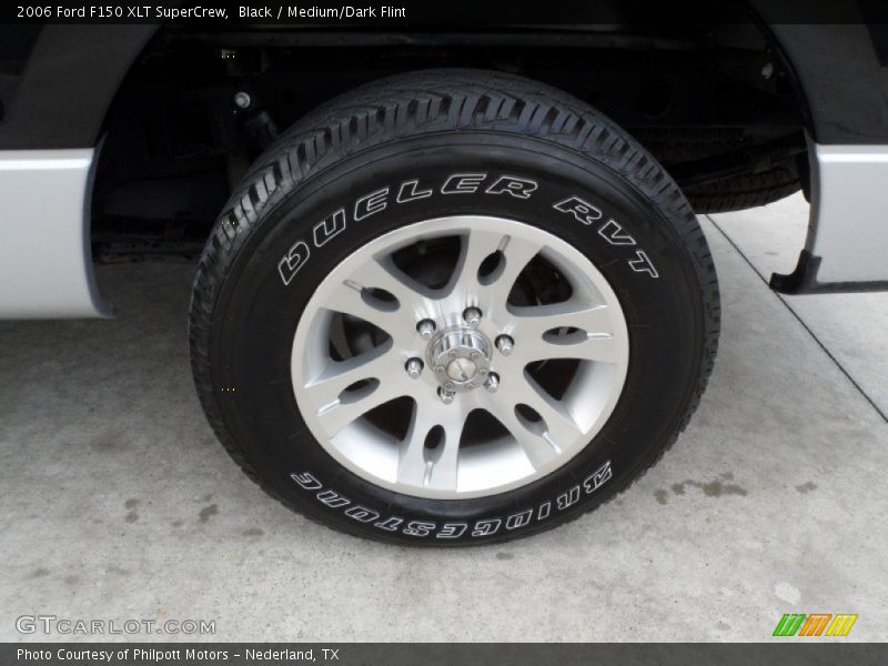 Black / Medium/Dark Flint 2006 Ford F150 XLT SuperCrew