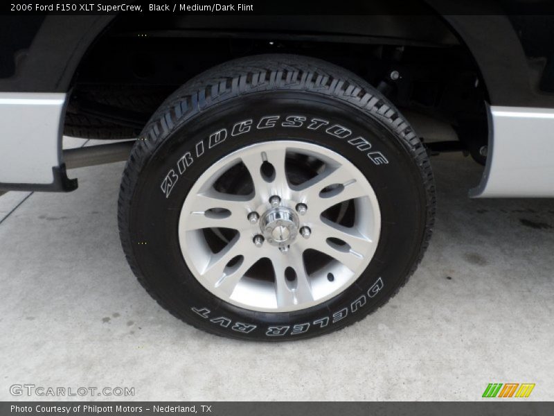 Black / Medium/Dark Flint 2006 Ford F150 XLT SuperCrew