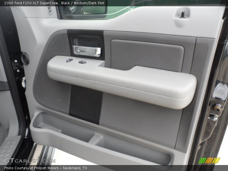 Black / Medium/Dark Flint 2006 Ford F150 XLT SuperCrew