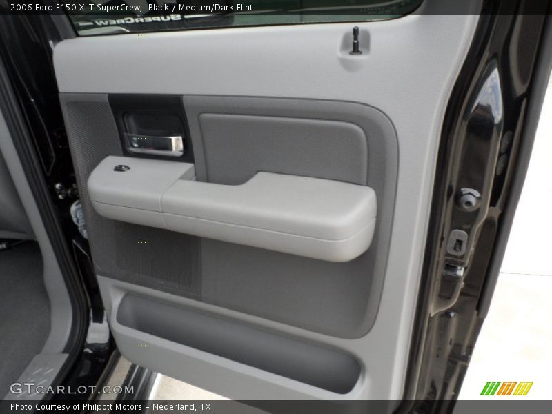 Black / Medium/Dark Flint 2006 Ford F150 XLT SuperCrew