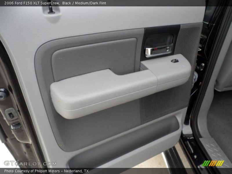 Black / Medium/Dark Flint 2006 Ford F150 XLT SuperCrew