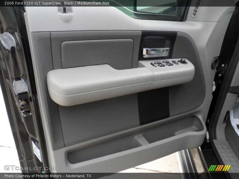 Black / Medium/Dark Flint 2006 Ford F150 XLT SuperCrew