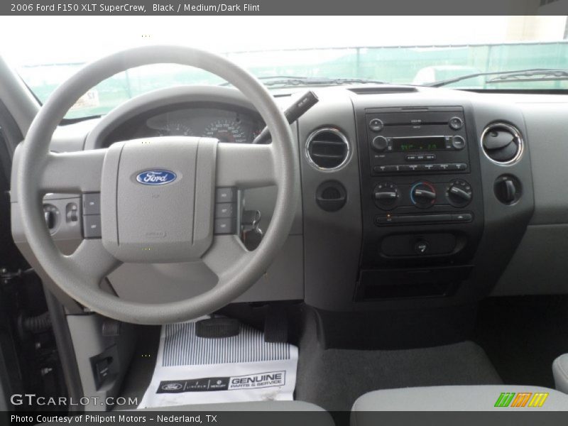 Black / Medium/Dark Flint 2006 Ford F150 XLT SuperCrew