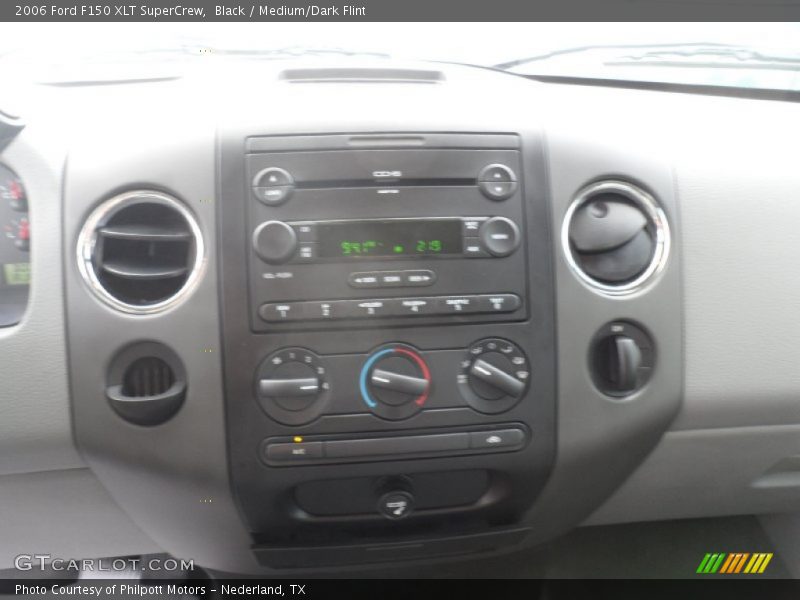 Black / Medium/Dark Flint 2006 Ford F150 XLT SuperCrew