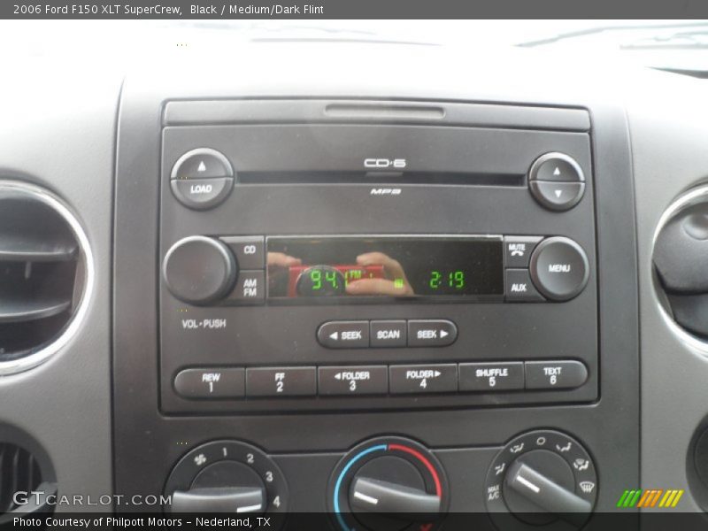 Black / Medium/Dark Flint 2006 Ford F150 XLT SuperCrew