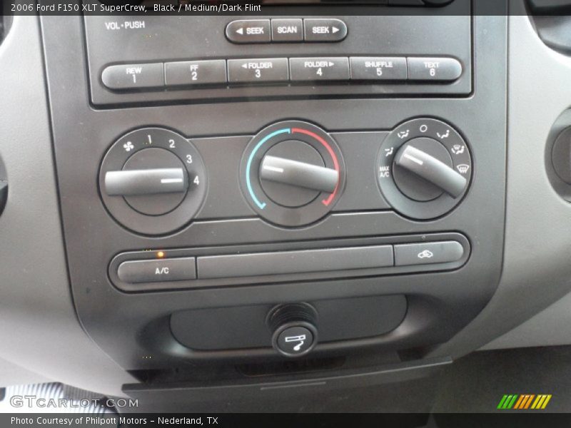 Black / Medium/Dark Flint 2006 Ford F150 XLT SuperCrew