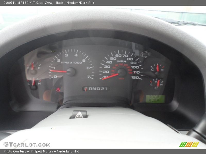 Black / Medium/Dark Flint 2006 Ford F150 XLT SuperCrew