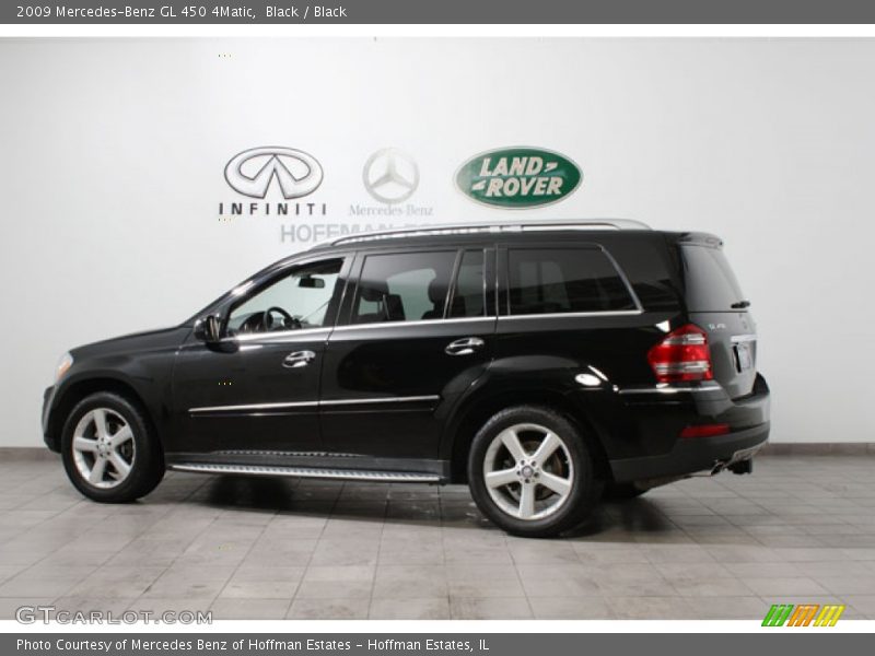 Black / Black 2009 Mercedes-Benz GL 450 4Matic