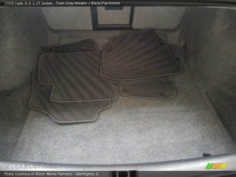 Titan Gray Metallic / Black/Parchment 2008 Saab 9-5 2.3T Sedan