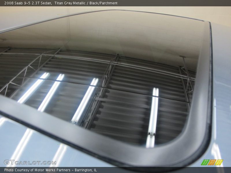 Titan Gray Metallic / Black/Parchment 2008 Saab 9-5 2.3T Sedan